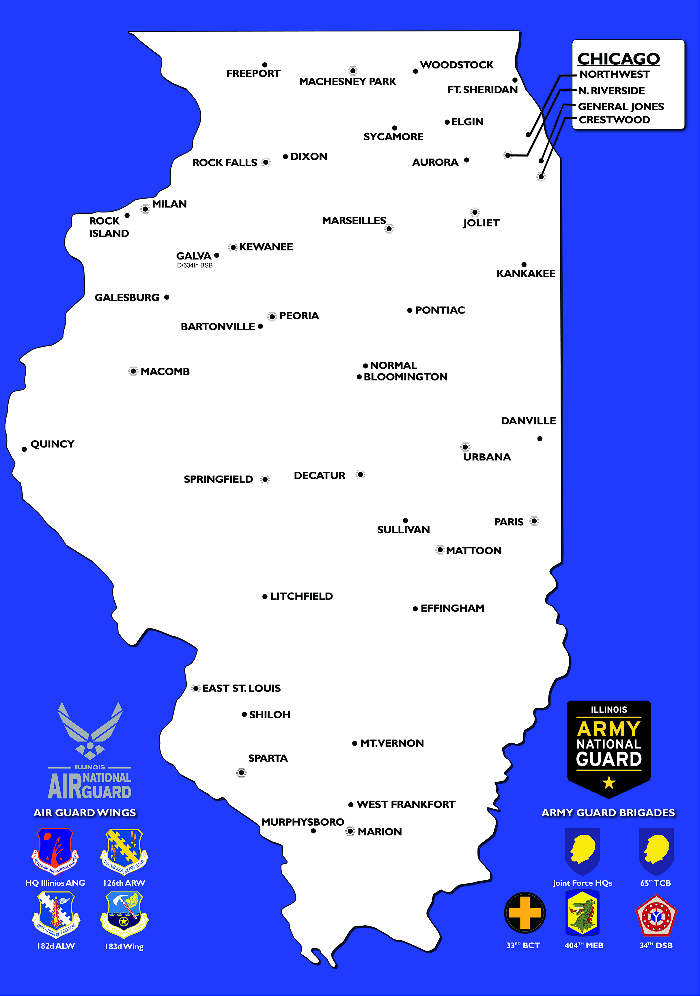 Armory Stationing Map